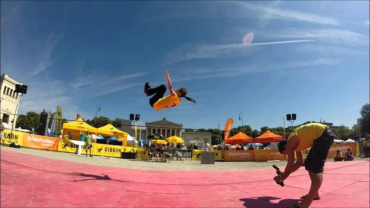 Slackline Worldcup Munich 2014: the Ladies