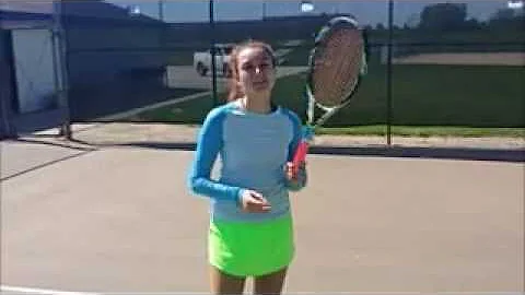 How To Serve a Tennis Ball