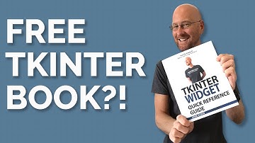 Want My New Tkinter Book For Free?!