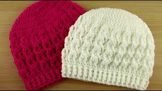 Crochet beanie / Crochet pattern / Happy Crochet Club 203