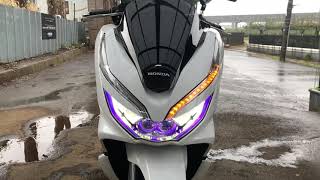 ホンダ pcx125 シーケンシャルウインカー ドレスアップヘッドライト