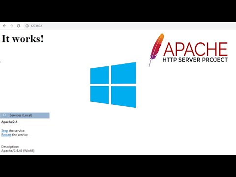 Video: Hvordan installere og konfigurere Apache-serveren?