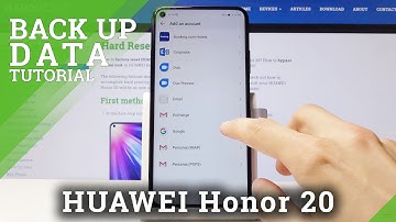 Backup Data in HUAWEI Honor 20 - Allow Google Backup