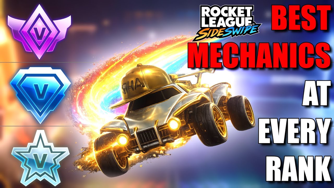 Лучшие приемы для освоения на каждом ранге в Rocket League: Sideswipe