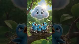 The Little Cloud That Loved to Share ☁️ | Original Nursery Story for Kids | Bedtime Story in English