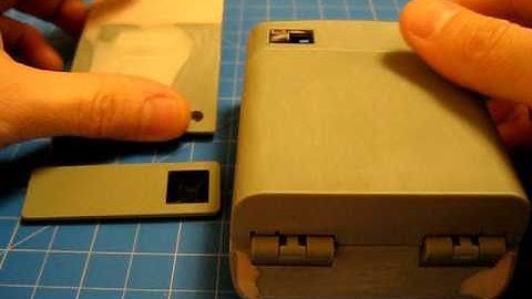 Star Trek Playmates Tricorder SECOND modification process (PART 1)