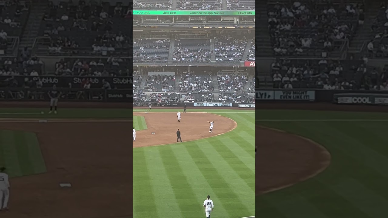 WATCH: Josh Lowe Vs Domingo German: Flyout!! #Rays #Yankees #Tampa #NewYork