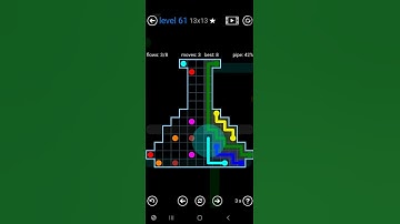 How To Solve Flow Free Variety Pack Level 61 Fun-Shaped Board Walk Through Solution Walkthrough