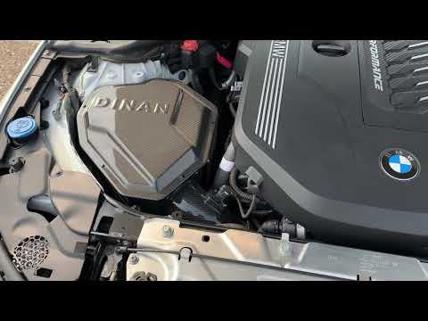 BMW M340i G20 Dinan cold air intake - YouTube