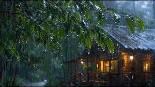 No Ads Rain Sounds for Sleep  Gentle Thunderstorm ASMR for Relaxation and Deep Sleep 🌧️⛈️