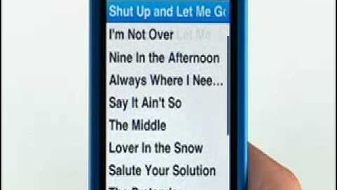 Apple iPod Touch - Guided tour 1/2