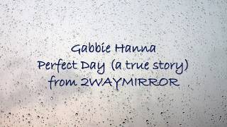 Perfect Day (A True Story) - Gabbie Hanna Lyric Video By Silver Tune