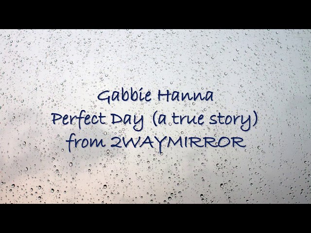 Perfect Day (A True Story) - Gabbie Hanna Lyric Video by Silver Tune class=