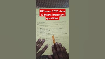 class 12 maths viral paper 2025 | class 12th maths up board 2025 #class12maths #upboard2025