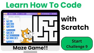 Create Your Own Maze Game: Challenge 9 | Learn Scratch Coding