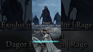 Feanor VS Fingolfin #lotr #shorts
