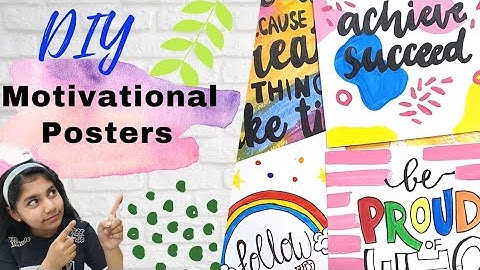 Handmade Poster| DIY Motivational Posters | Calligraphy | Wall Art @AWiseLife-0