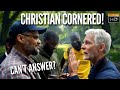 Christian cornered hashim vs christian  speakers corner  hyde park