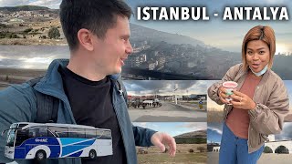 In einem Tag durch die Türkei! 🇹🇷 Mit dem Bus von Istanbul nach Antalya