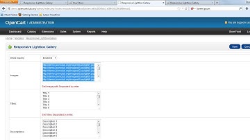 Responsive Lightbox Gallery Opencart Module