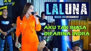 AKU TAK BIASA DIFARINA INDRA - LALUNA MUSIC - LIVE CAFE WARKOT KUDUS - PLAY ROBY