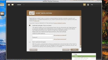 Adobe Digital Editions recognize your eReader with Linux Mint