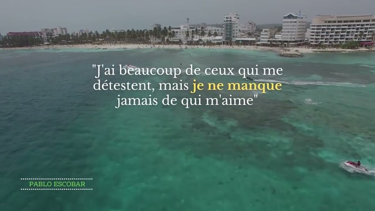 Citations De Pablo Escobar Sur La Vie Les Affaires Et L Argent Youtube