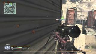 SICK MW2 FAKE SILENT TRICKSHOT ACROSS THE MAP!