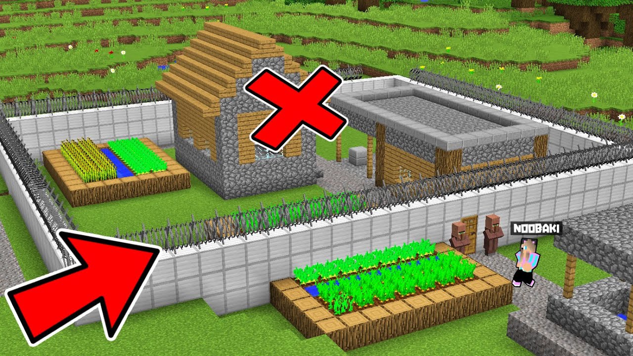 ΓΙΑΤΙ ΟΙ VILLAGERS ΔΕΝ ΜΕ ΑΦΗΝΟΥΝ ΜΠΩ ΣΤΟ ΣΠΙΤΙ ΜΟΥ ΣΤΟ MINECRAFT !