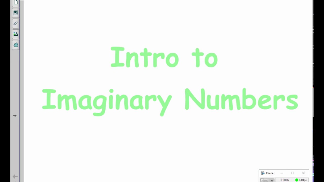 Intro to Imaginary Numbers - YouTube