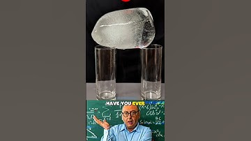 Why Are Some Ice Cubes Clear and Others Cloudy❓❓ #facts #information #trendingshorts