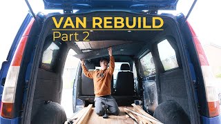 Removing The Interior | Mercedes Vito Camper Van Build | Part 2