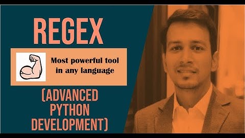 Regex in Data science | Advanced Python Development