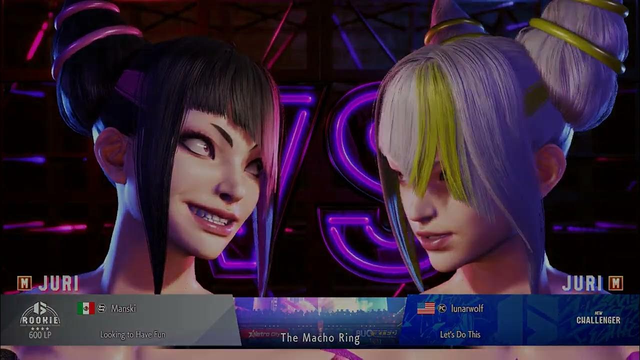 SF6 Beta Nude Mods Juri vs Juri⧸Chun Li Matches YouTube