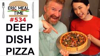 Chicago Style Deep Dish Pizza - Eric Meal Time #534