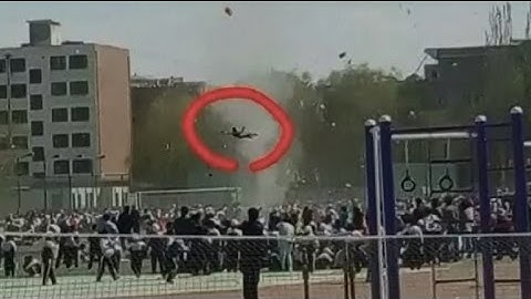 Weather Gone Viral: Boy Tossed Into Air by Dust Devil