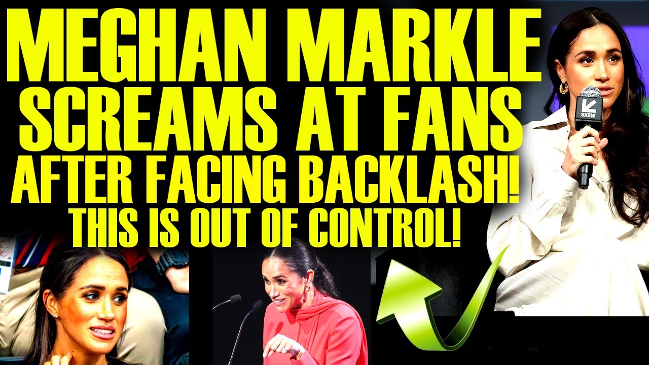 MEGHAN MARKLE SNAPS AT FANS AFTER NETFLIX SHOW DISASTER HITS ROCK