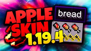 How to Download and Install The AppleSkin Mod for Minecraft 1.19.4
