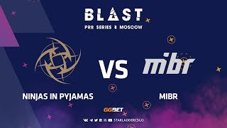 [RU] NiP vs MIBR | Train | BLAST Pro Series: Moscow 2019