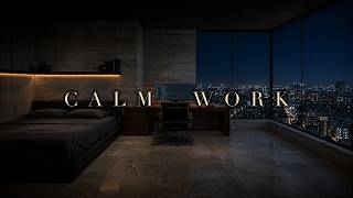 Deep Work Music - Calm Work at the Corner Glass, Slow Beats for Coding, Study & Long Nights
