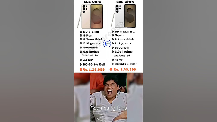 Samsung S25 ultra vs Samsung S26 ultra