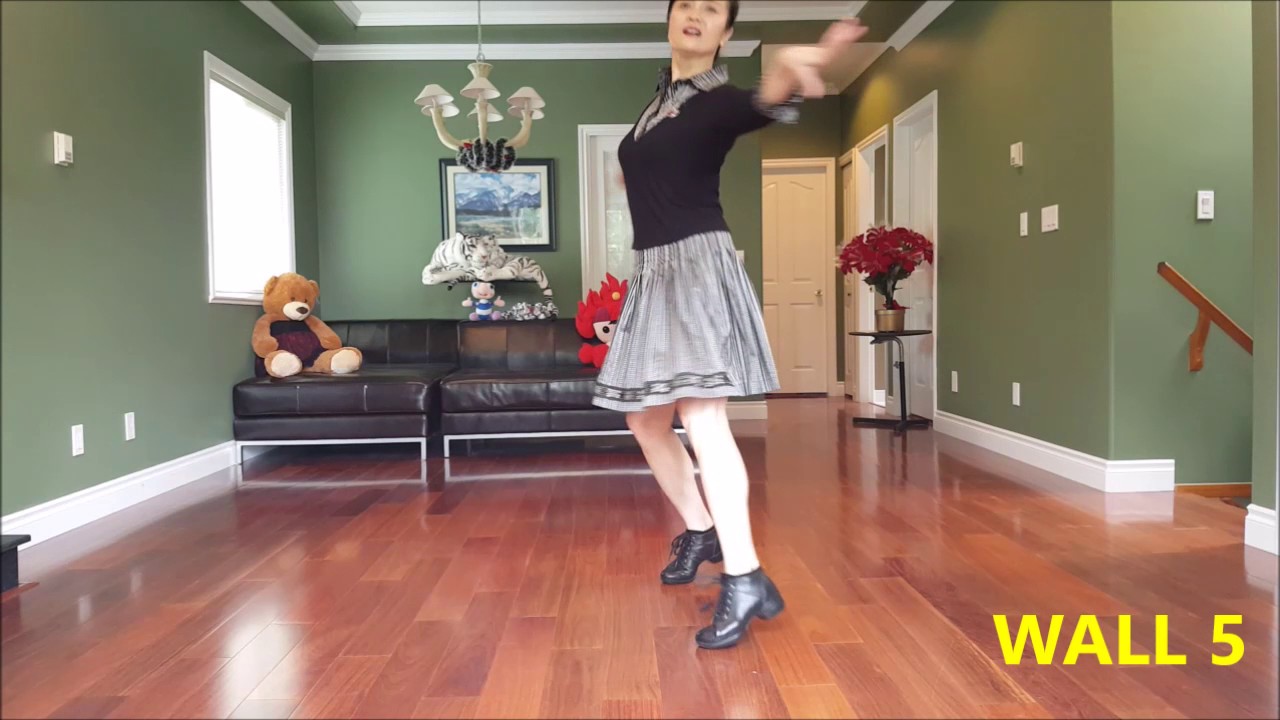 The Most Beautiful Girl Line Dance Demo YouTube