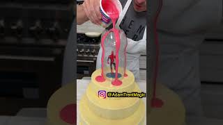 The Best Spider-Man Cake Trick Pt 1