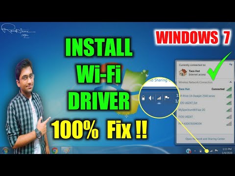 wireless network connection not showing in windows 7_ computer me wifi driver kaise install kare