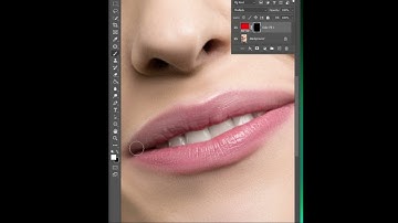 Mind-blowing technique to create realistic lipsticks in photoshop #shorts