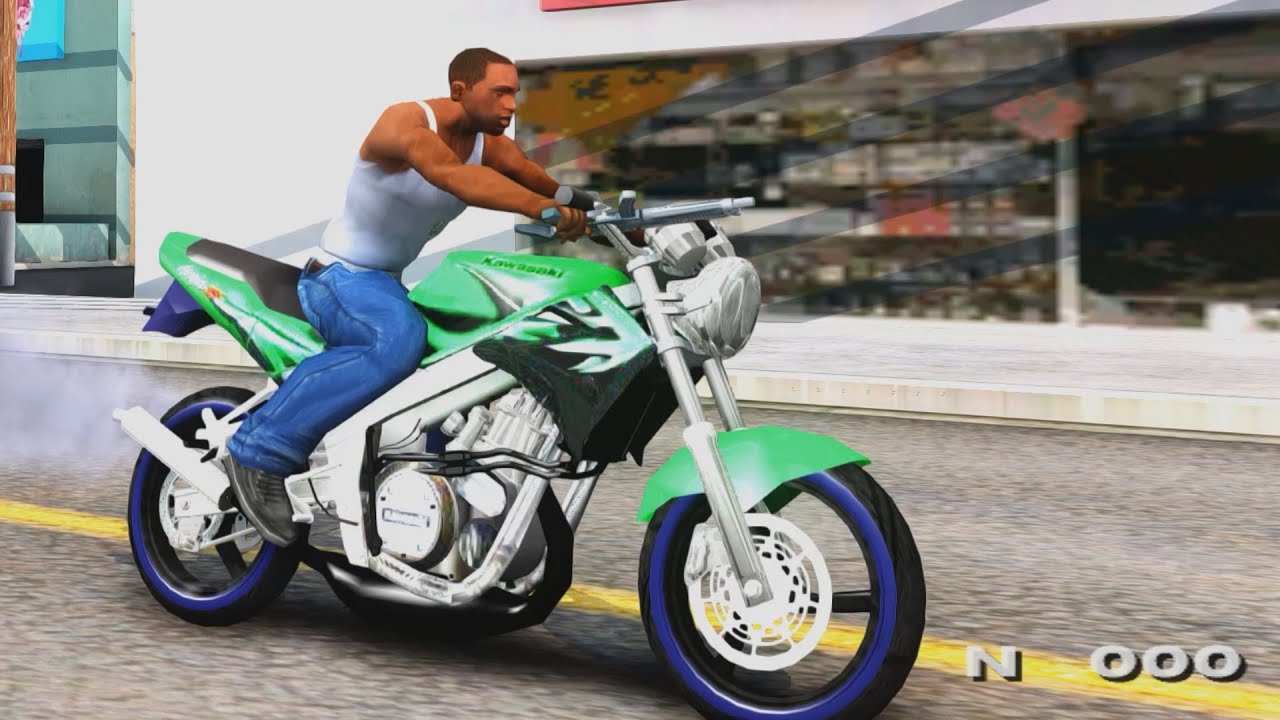 Kawasaki Ninja 150 SS GTA San Andreas 1440p 27K YouTube