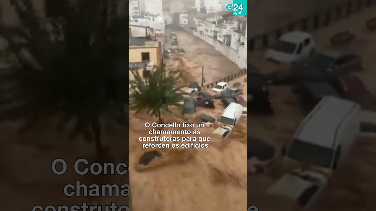 🌧️ DINA | Unha vintena de EDIFICIOS ameazan con DERRUBARSE en CHIVA