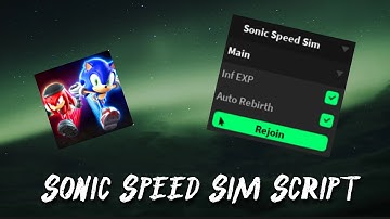 SONIC SPEED SIMULATOR SCRIPT (PASTEBIN, NO LINKVERTISE)
