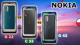Nokia G22 - vs - Nokia C32 - vs - Nokia G42