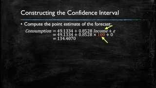 Video 4: Forecasting